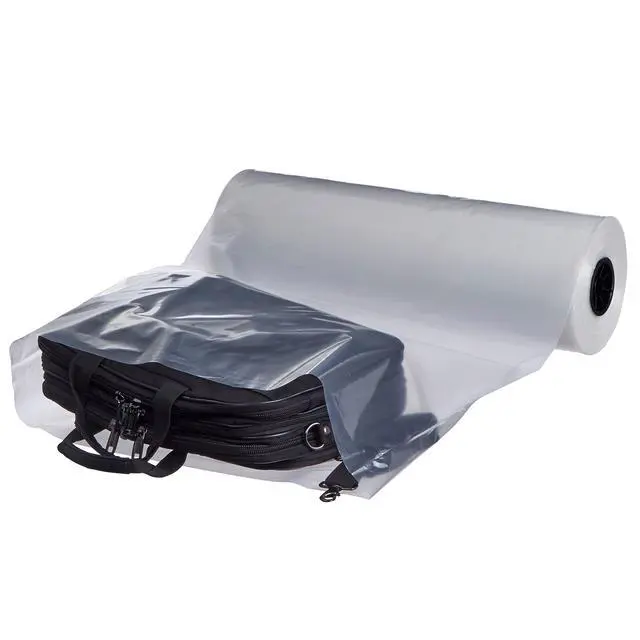 Alt view image 5 of 6 - Hudson Exchange 24" x 500', 4 Mil, Poly Tubing Roll, Food Grade LDPE Resin, Custom Length Packaging
