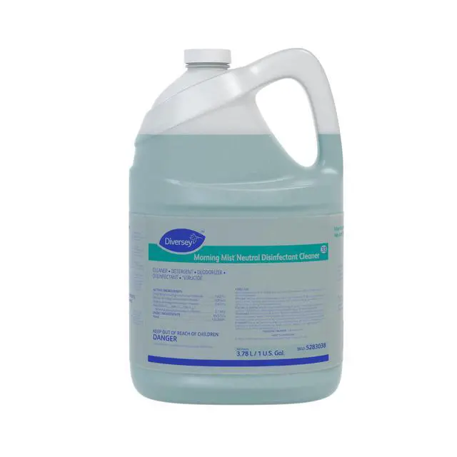 Alt view image 2 of 6 - 5283038 Morning Mist Neutral Disinfectant Cleaner, Neutral pH Multi Surface Cleaner, Liquid Concentrate, Fresh Scent, 1-Gallon (Pack of 4)