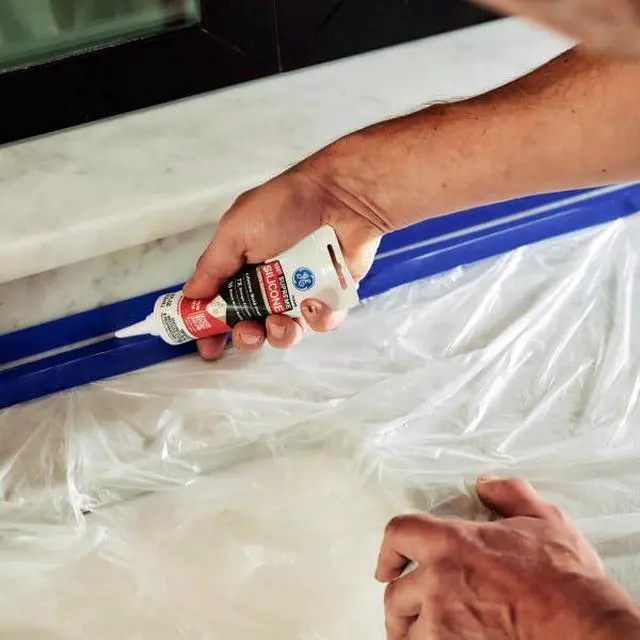 Alt view image 6 of 6 - Supreme Silicone Caulk for Kitchen & Bathroom, White, 2.8 fl oz Tube, 12 Pack - 100% Waterproof Silicone Sealant, 7X Stronr Adhesion, Shrink & Crack Proof