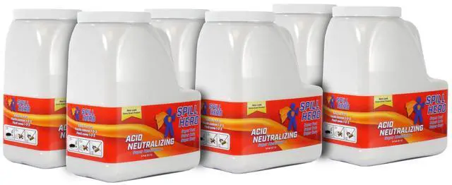 Main image of Spill Hero Acid Neutralizing Absorbent Bottle 5.4 qt. (Case of 6)