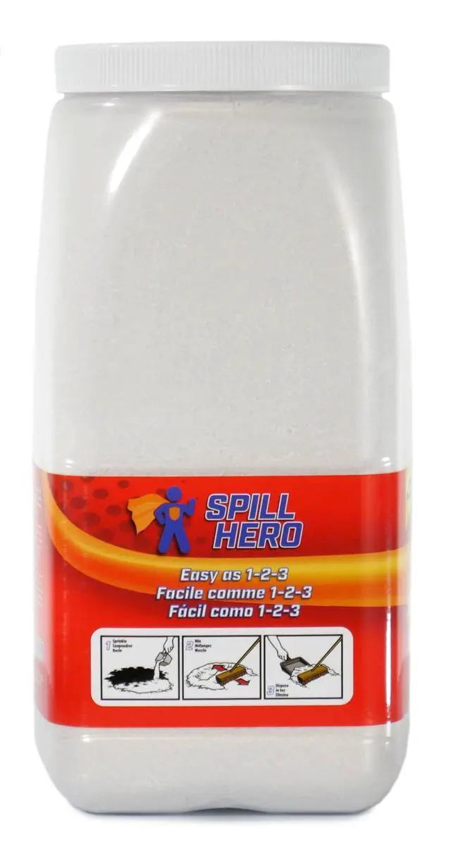 Alt view image 5 of 6 - Spill Hero Acid Neutralizing Absorbent Bottle 5.4 qt. (Case of 6)