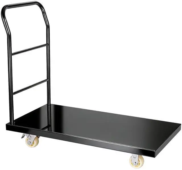 Main image of Heavy Duty Platform Truck Moving Flatbed Cart 47 x 24Push Dolly, 3500 lbs Capacity Steel Flatbed Cart, Flat cart with Wheels and Handle, for Luggage Moving, Shopping Groceries, Garage, Warehouse
