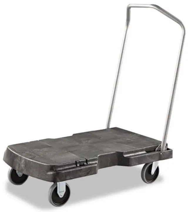 Main image of 4401BLA Triple Trolley, 500-lb Cap, 20-1/2w x 32-1/2d x 7h, Black