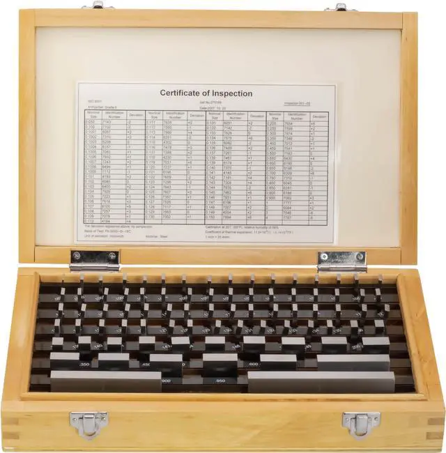 Main image of CME 81 pc Steel Gauge Block Set, Grade 3, Rectangular Blocks