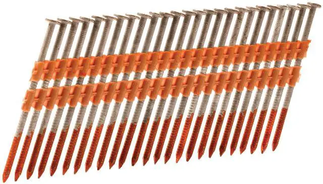Main image of Framing Nails | 3-Inch x.120 | 21 Degree | Full Round Head | Ring | Galvanized | 4,000 Count | 10302HPT
