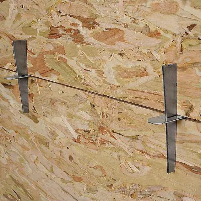 Alt view image 2 of 3 - W1 Wedge - 3-1/2 in. Length, Works Specifically with the WT Tie, Zinc Galvanized 14-Gauge Steel Construction, Tapered Design (500-Qty)