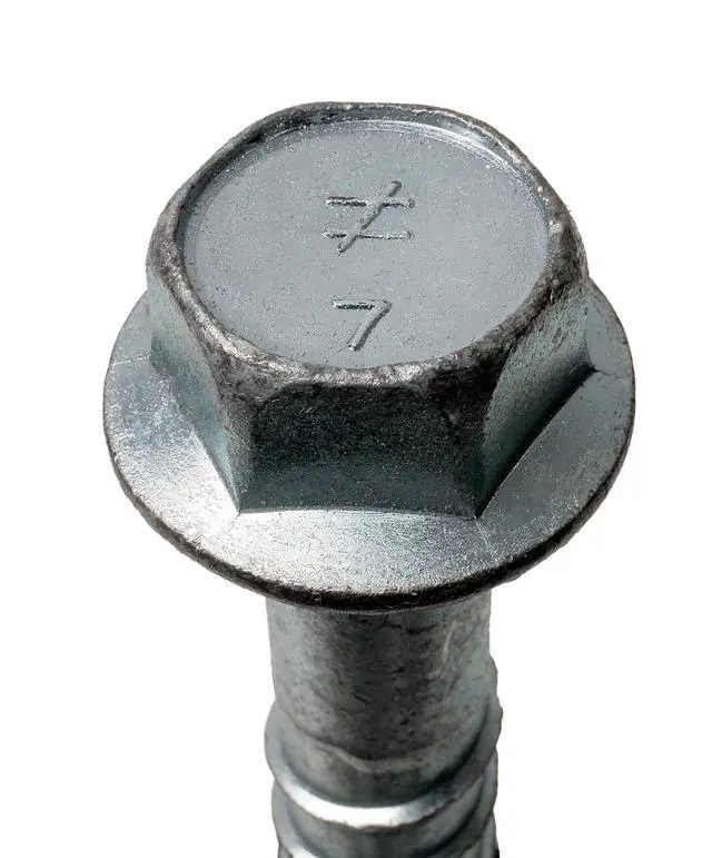 Alt view image 5 of 6 - THD50800HMG - 1/2 Inch x 8 Inch Flanged Hex Head, Mechanically Galvanized Titen HD Heavy Duty Screw Anchor for Concrete, Easy Installation (Pack of 20)