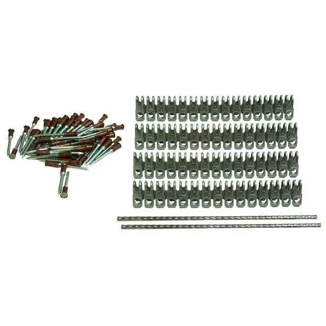 Alt view image 3 of 3 - 25085381 Stainless Steel Self Setting Alligator 7 Inch Rivet Belt Fasteners with Pins and Splices (4 Pack)