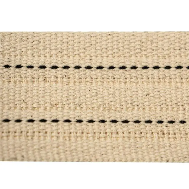 Alt view image 6 of 6 - Cotton Strapping for Use As Soft Tie Down Strapping for Cotton Webbing Straps - 2 Inch Wide By 100 Foot Long Roll, 2 Pack