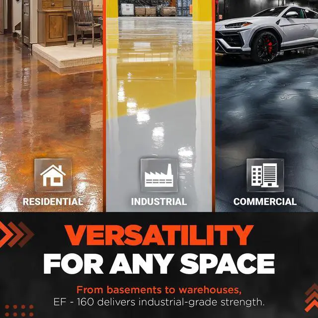 Alt view image 3 of 6 - Everflow Made by MPC Epoxy Moisture Vapor Barrier, Moisture-Barrier Floor Epoxy Kit for Concrete, 100% Solids