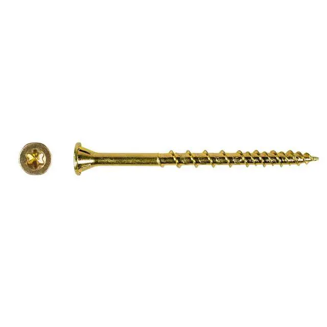 Alt view image 2 of 3 - WSV212S Strong-Drive WSV SUBFLOOR Screw (Collated) #9 x 2-1/2 in. T25, Yellow-Zinc (1500-Qty)