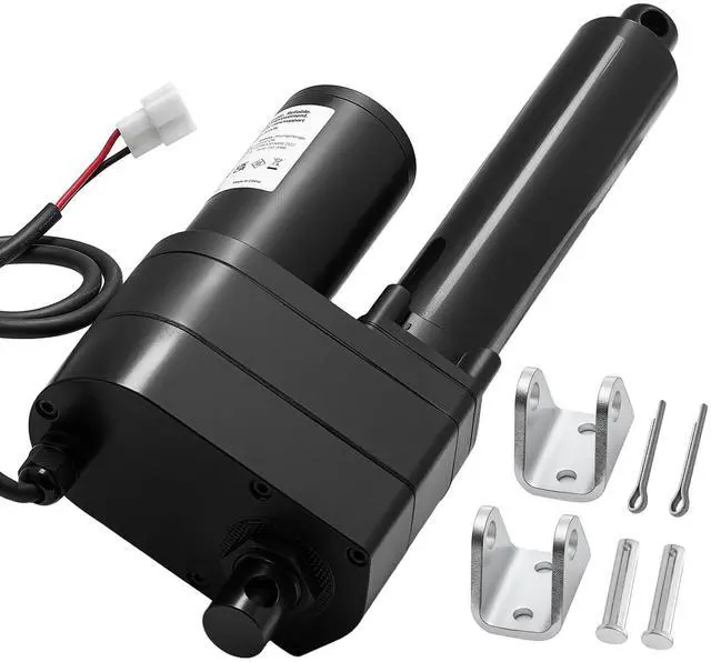 Main image of 12V Linear Actuator, 7.87 Inch Ultra Heavy-Duty 2023lbs/9000N Linear Motion Actuator, IP65 Waterproof 0.2"/s with Mounting Brackets for Industrial Machinery Vessels, Heavy Lifting Systems