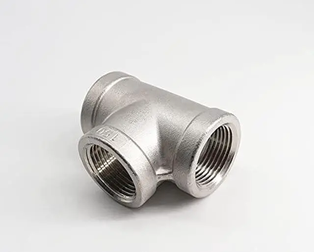 Main image of 4" Tee Threaded Stainless Steel 304