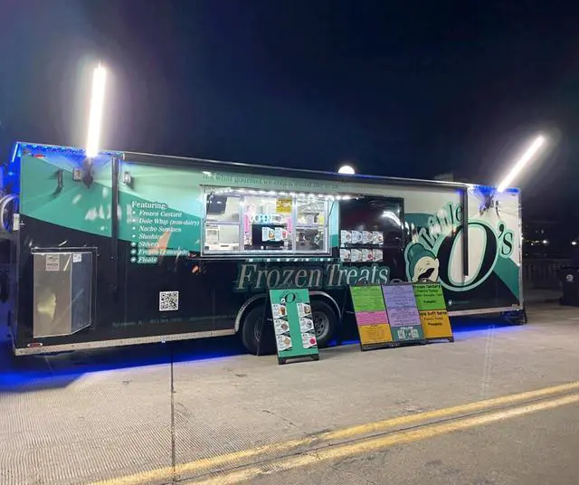 Alt view image 3 of 5 - Food Truck Service Area Light Dual 5 Foot Pole 20,000 Lumens