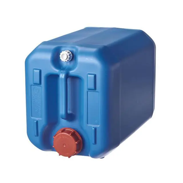 Alt view image 4 of 6 - Hudson Exchange 5 Gallon (20 Liter) Handled Container with Cap, HDPE, Blue, 4 Pack