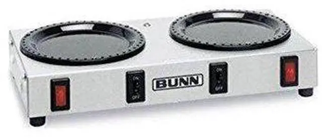 Main image of BUNWX2 Two Station Warmer Plate, 130 W, Stainless Steel