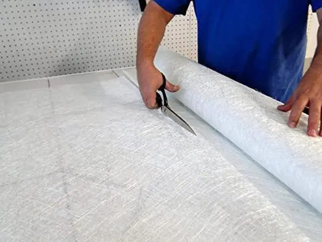 Alt view image 2 of 6 - Fiberglass Chopped Strand Mat 1.5 oz Full Roll| 50 inches Wide x 204 Feet Long | 68 Yards Rolled | Hand Layup, Vacuum Bagging, Polyester or Vinyl Ester Resins