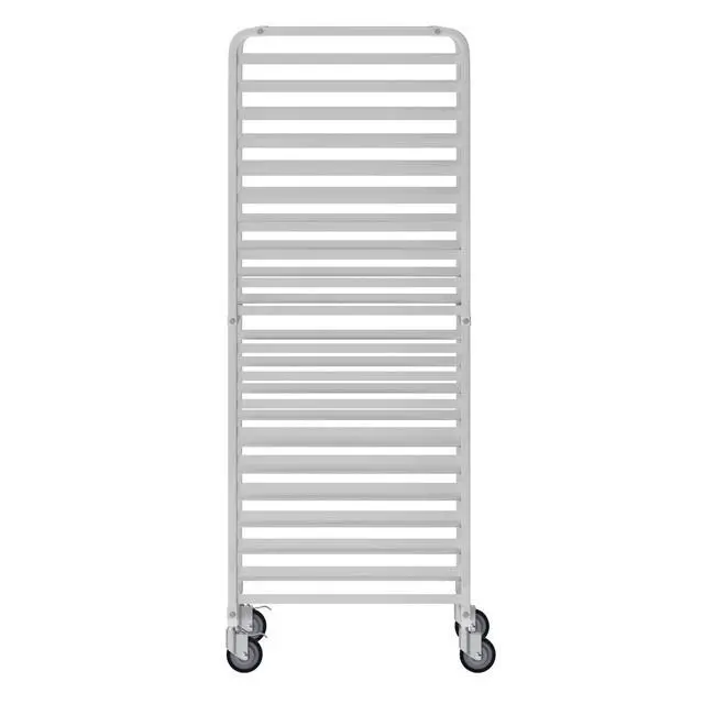 Alt view image 5 of 6 - 20-Tier Aluminum Sheet Pan Rack Holds 20 Full Size (18" x 26") Pans, Commercial Bun Pan Rack with Brake Casters NSF Certified
