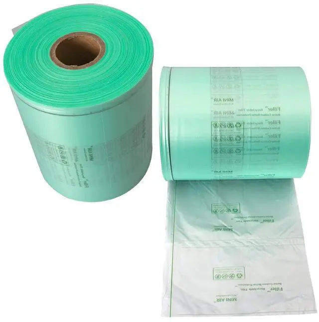 Main image of MINI AIR EASI EA2/EA2S Air Pillows for Shipping, Packaging Air Bags, 8"X4" 4000Pcs 1312 FT Per Roll, Inflatable Supplies Box Filler, Air Cushion Film, 2 Roll