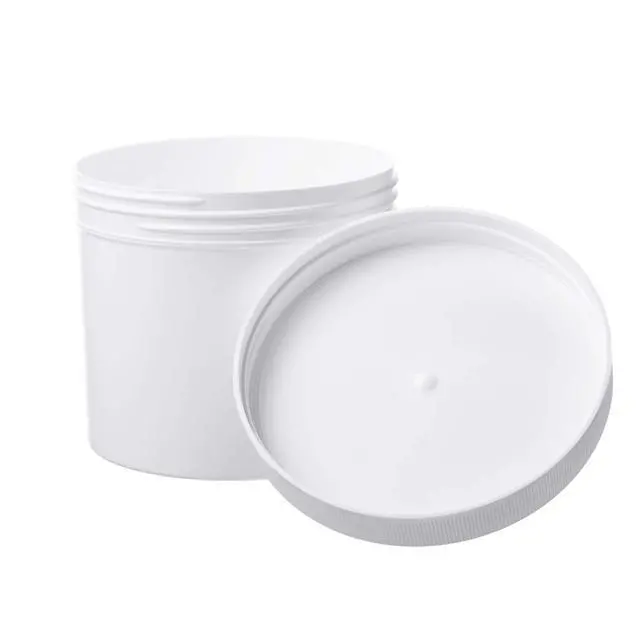 Alt view image 4 of 6 - Wide-Mouth Jar with Cap, 32 oz, White, 40 Piece