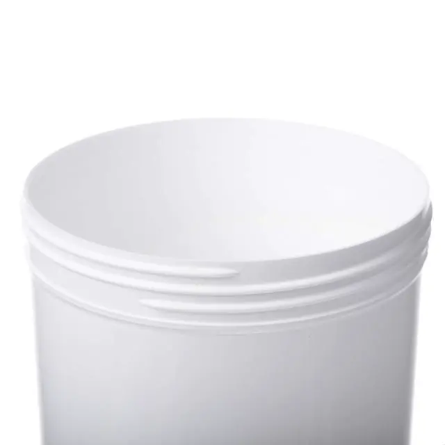 Alt view image 5 of 6 - Wide-Mouth Jar with Cap, 32 oz, White, 40 Piece