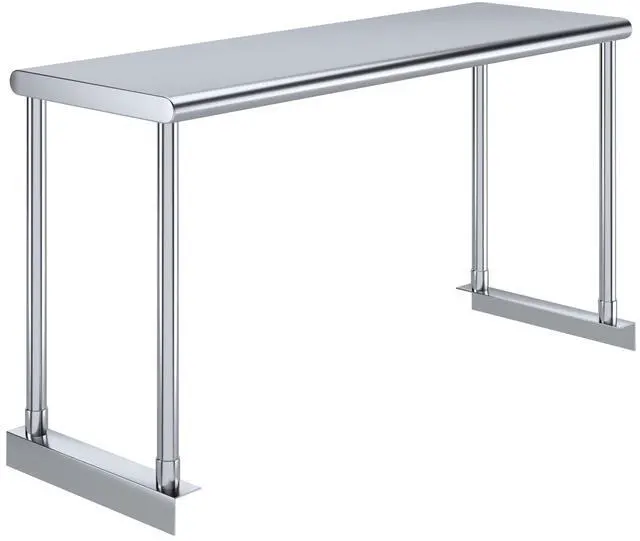 Main image of Stainless Steel Single Overshelf for 36" Long Prep Table. 12" Wide x 36" Long x 18" High