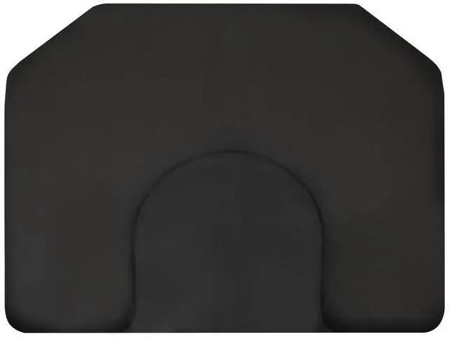 Main image of Buy-Rite 4 ft. x 5 ft. Anti Fatigue Super Soft Hexagonal Salon Mat or Barber Mat with Semi-Circular Indentation for Chair, Puncture Proof, 7/8 Width, SHP-SS4050X7/8