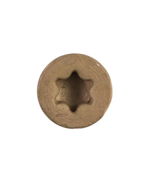 Alt view image 5 of 6 - DSVT2S Deck-Drive DSV Wood Screw (Collated) #10 x 2 in. T25 6-Lobe, Tan (1500-Qty)
