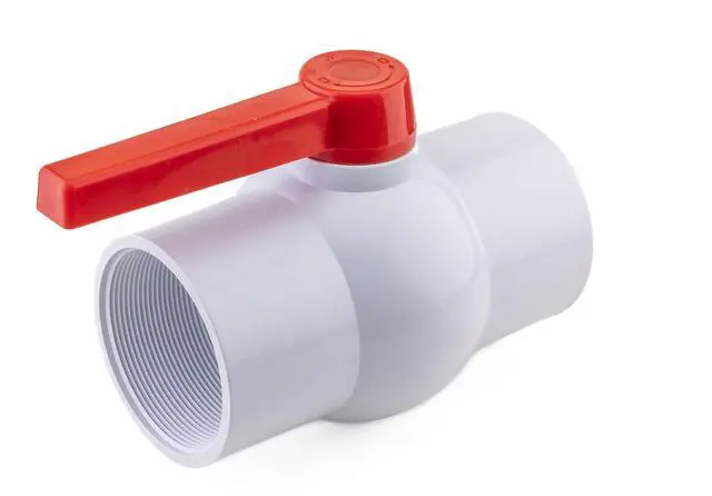 Main image of PVC Shut-Off Ball Valve 4" - 150 psi - Schedule 40 - Threaded (2-Pack)