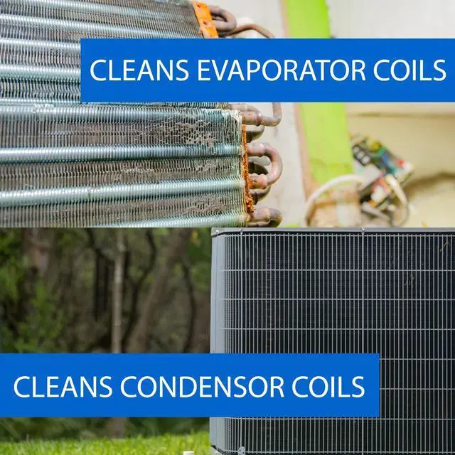 Alt view image 2 of 6 - Nu-Coil Professional Grade Concentrated/Air Conditioner Alkaline Condenser Coil Cleaner for AC Unit/AC Coil Cleaner 4 Gallon Case