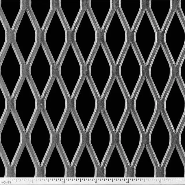 Main image of Steel Expanded Metal Sheet Flattened (3/4#9).120" x 24" x 48" 2 Pack