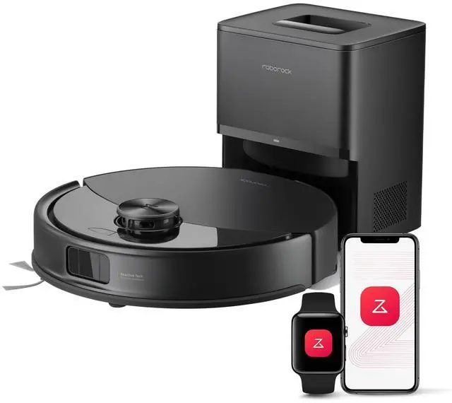 Main image of Q10 S5+ Robot Vacuum and Mop, 10,000Pa Suction, Upgraded from Q8 max+, 70 Days Self-Emptying, Obstacle Avoidance, Sonic Mopping, Dual Anti-Tangle Design, Auto Mop Lifting, Black