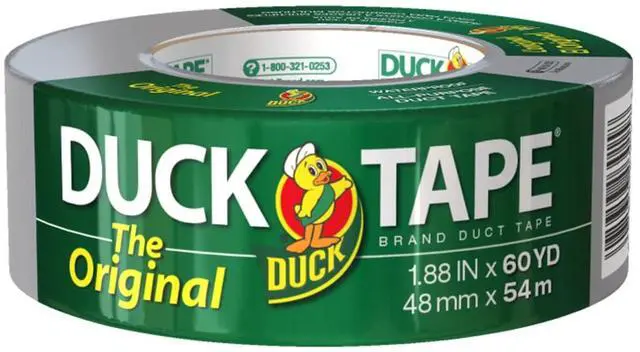 Main image of The Original Tape Brand 394475 Duct Tape, 1.88 Inch x 60 Yard Silver (Pack of 24)