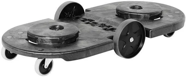 Main image of Dolly for BRUTE Trash Can Wheels Black for Restaurants/Back of House/Offices/Warehouses/Airports/Commercial Environments