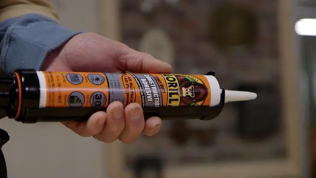 Alt view image 4 of 6 - Heavy Duty Construction Adhesive, White Glue, 9 Ounce Cartridge - Gap Filling and Waterproof (Pack of 12)