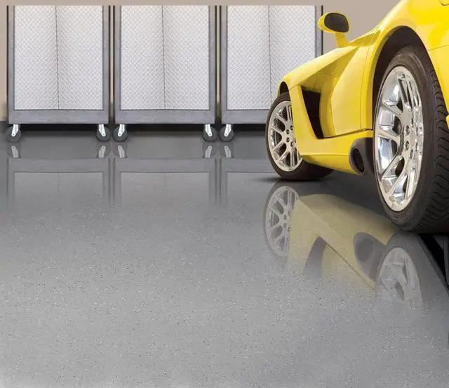 Alt view image 2 of 2 - 292514 EPOXYSHIELD Premium Clear Garage Floor Coating Kit, 2.5 Car, Gloss Clear