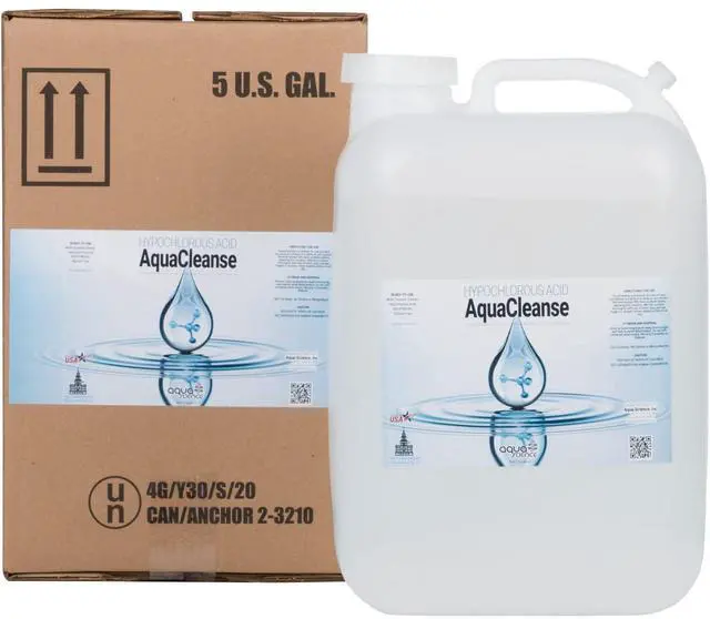 Main image of Hypochlorous Acid (5 Gallon Pail) For Cleaning (Dental & Medical Professionals). All Natural HOCL Surface Cleaner For ULV Fogging Machines (Foggers) (5 Gallon Pail)