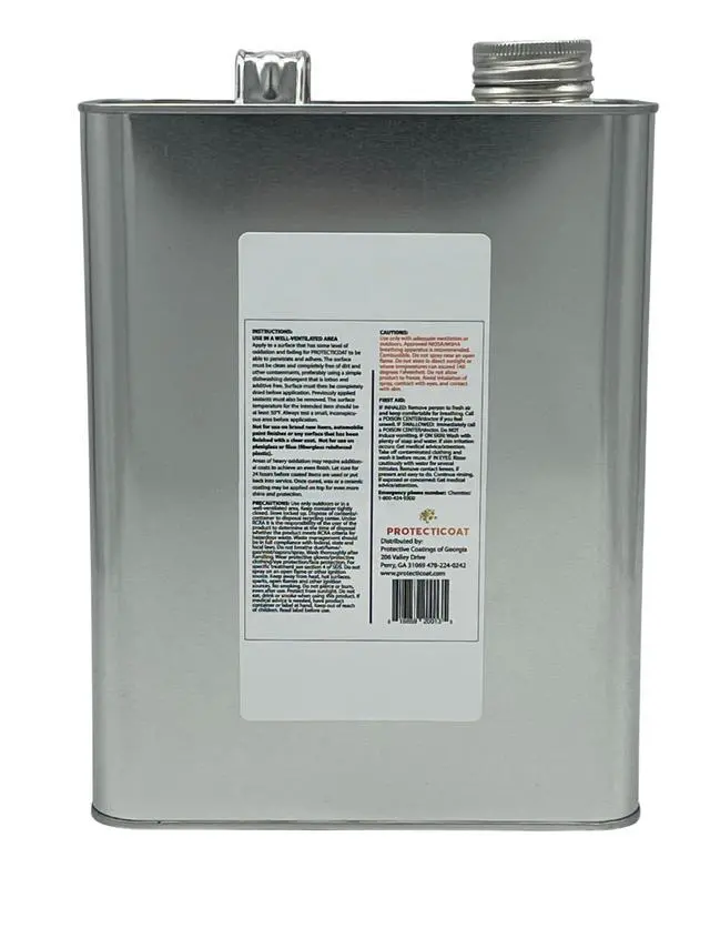 Alt view image 2 of 6 - Protecticoat Oxidation Remover & Plastic Restorer - Protective Coating for Metal, Plastics, Fiberglass, and Single Stage Paint (1 Gallon)