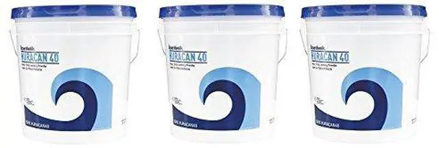 Main image of HURACAN40 Low Suds Industrial Powder Laundry Detergent, Fresh Lemon Scent, 40lb Pail (3-(Pack))