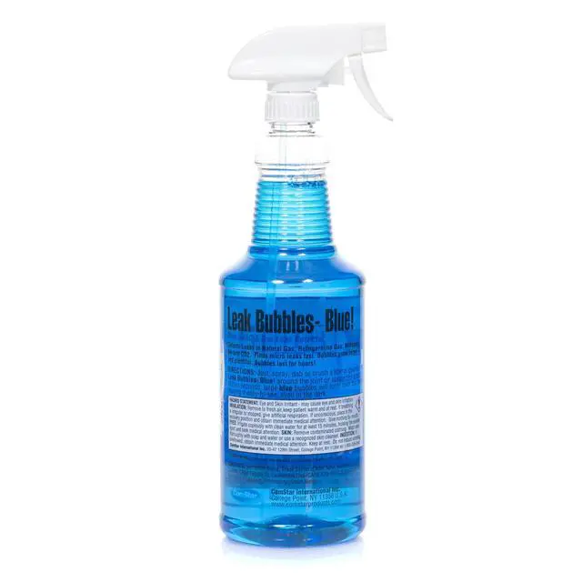 Alt view image 2 of 4 - Leak Bubbles Blue HVAC & Gas Detector, 1 Quart Spray, Fastest-Acting Leak Detector in Today's Market - Safe, Non-Corrosive, Long-Lasting Bubbles & Detects Micro Leaks, (Pack of 12)