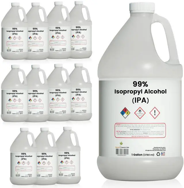 Main image of Isopropyl Alcohol 99% (IPA) Rubbing Alcohol by - Made in USA (12)