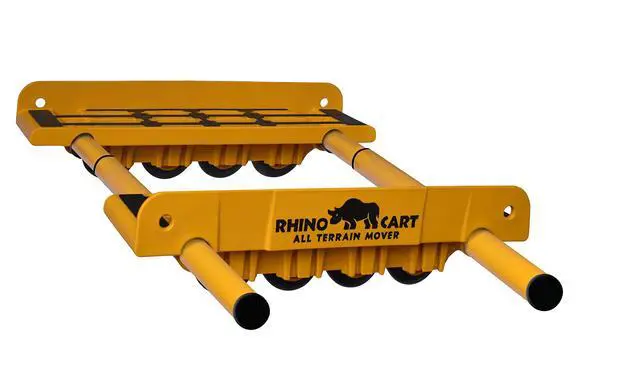 Alt view image 2 of 6 - Rhino Cart Heavy Duty Appliance Dolly for Building Material Handling & Moving Heavy Furniture with Ease - Expands up to 46 with a 2,000lb Load Rating - Made in USA