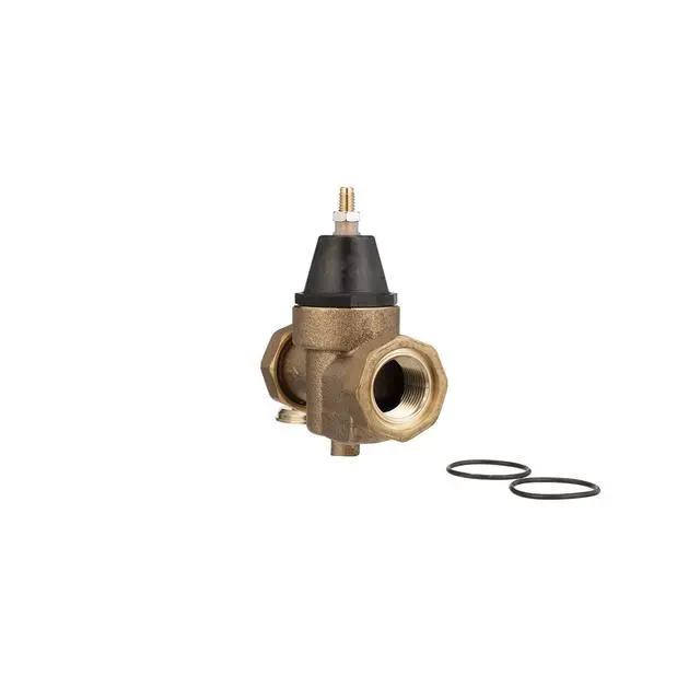 Alt view image 6 of 6 - LFN45B Series 1" Lead-Free Cast Copper Silicon Alloy Water Pressure Reducing Valve, Crimp Double Union End Connections, Elastomer Disc, Adjustable Pressure 25 to 75 psi, Maximum 400 psi