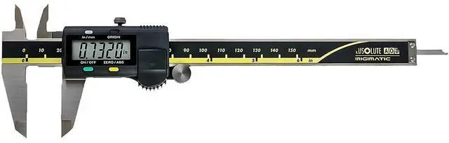 Main image of Mittuttoyo 500-196-30 Digimatic Caliper 6" (150mm) AOS Encoder Stainless Steel Electronic Vernier Caliper with.0005"/0.01mm Resolution for Accurate Measurement