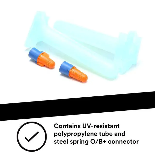 Alt view image 5 of 6 - Direct Bury Splice Kit DBO/B-6 (BULK), 18-12 AWG, UV-Resistant, Steel Spring, Flame Retardant Insulation, Box of 100 Splice Tubes and 100 O/B Connectors