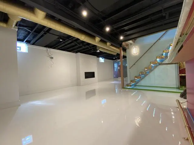 Alt view image 5 of 6 - Epoxy Resin Coating 3 Gallon Kit - Sandstone - Standard Cure Speed - for Floors, Counter Tops, Garages & More -100% Solids -2 Components - Self Leveling, Chemical Resistant, Solvent-Free