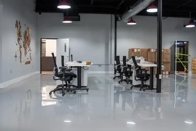 Alt view image 5 of 6 - Epoxy Resin Coating 3 Gallon Kit - Light Gray - Standard Cure Speed - for Floors, Counter Tops, Garages & More -100% Solids -2 Components - Self Leveling, Chemical Resistant, Solvent-Free