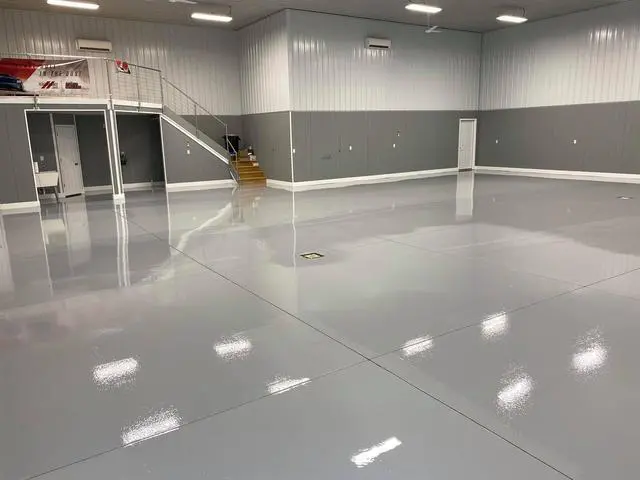 Alt view image 6 of 6 - Epoxy Resin Coating 3 Gallon Kit - Light Gray - Standard Cure Speed - for Floors, Counter Tops, Garages & More -100% Solids -2 Components - Self Leveling, Chemical Resistant, Solvent-Free