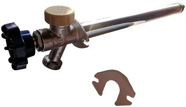 Main image of Anti-Siphon Frost Free Sillcock 10 inch, 1/2 inch Push Fit x 3/4 inch GHT Valves, 10 Pieces