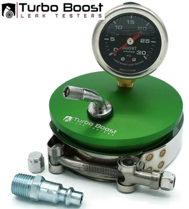 Alt view image 2 of 6 - Medium Aluminum Boost Leak Testers (5ft Air line w/Shut-Off Valve)